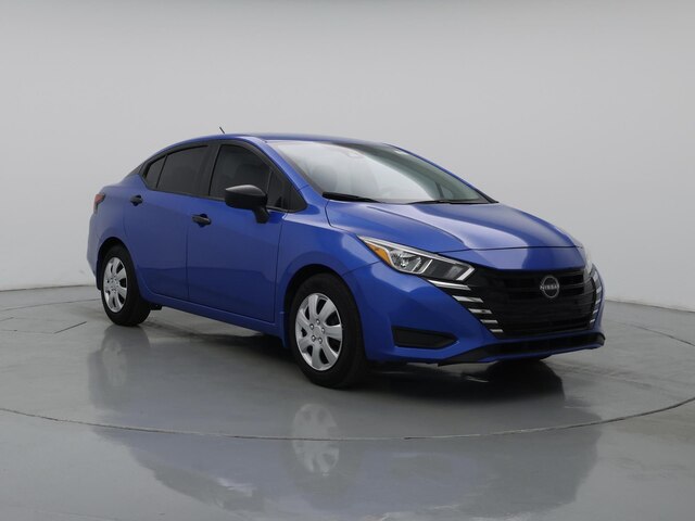Blue 2024 Nissan Versa S FWD Sedan Front-Wheel Drive Automatic