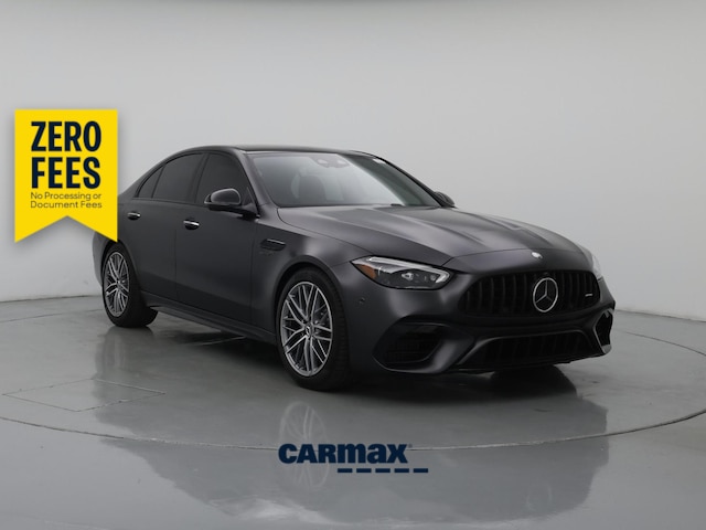 Gray 2026 Mercedes-Benz C-Class AMG C 63 S E Performance Sedan All-Wheel Drive Automatic