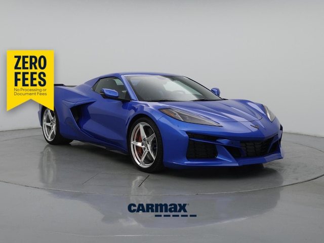 Blue 2025 Chevrolet Corvette E-Ray Convertible AWD with 3LZ Convertible All-Wheel Drive Automatic