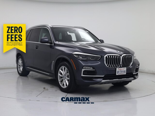 Blue 2020 BMW X5 SUV / Crossover Rear-Wheel Drive Automatic