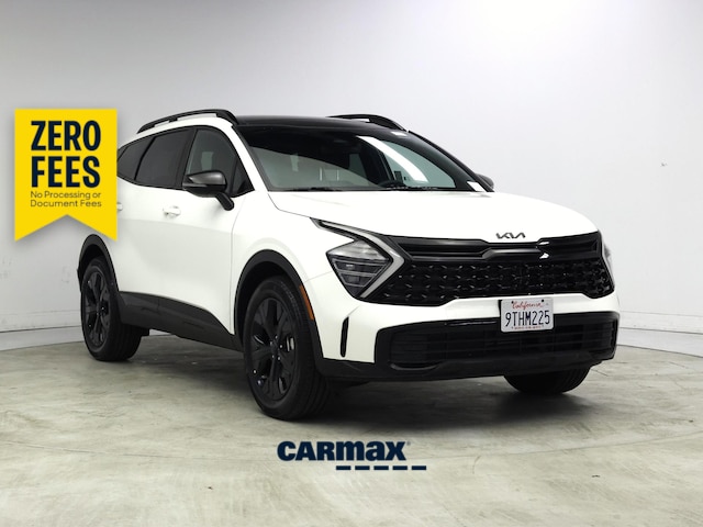 White 2025 Kia Sportage Hybrid Plug-In X-Line AWD SUV / Crossover All-Wheel Drive Automatic