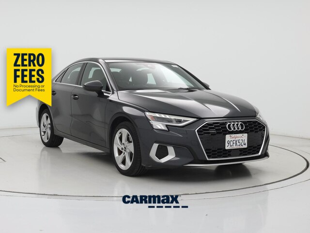 Gray 2022 Audi A3 Sedan All-Wheel Drive Automatic