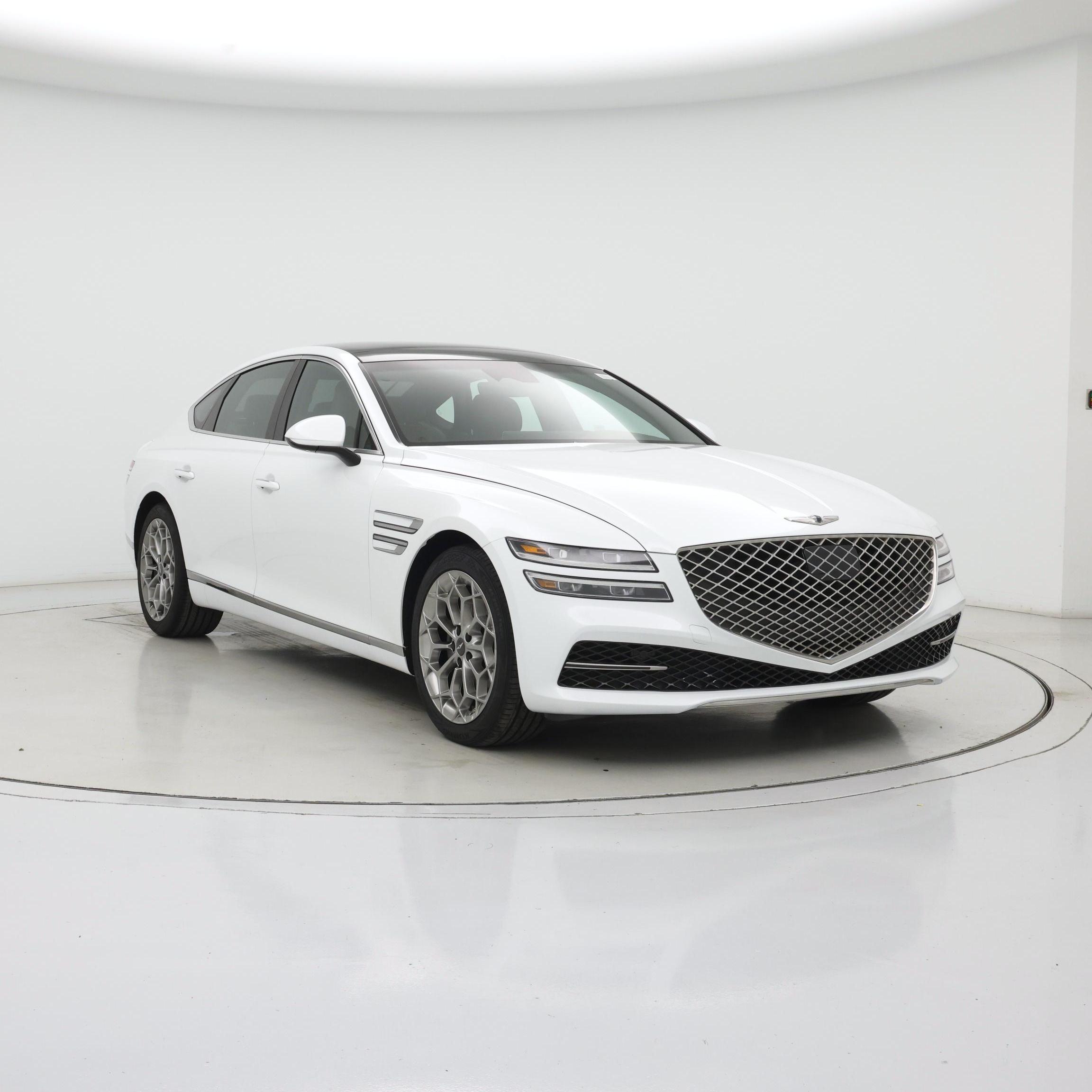 White 2024 Genesis G80 Sedan  Automatic