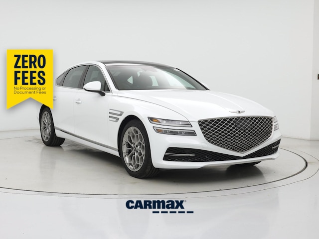 White 2024 Genesis G80 Sedan Automatic