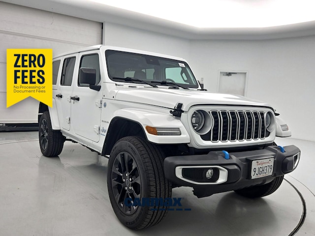 White 2024 Jeep Wrangler 4xe SUV / Crossover Four-Wheel Drive Automatic
