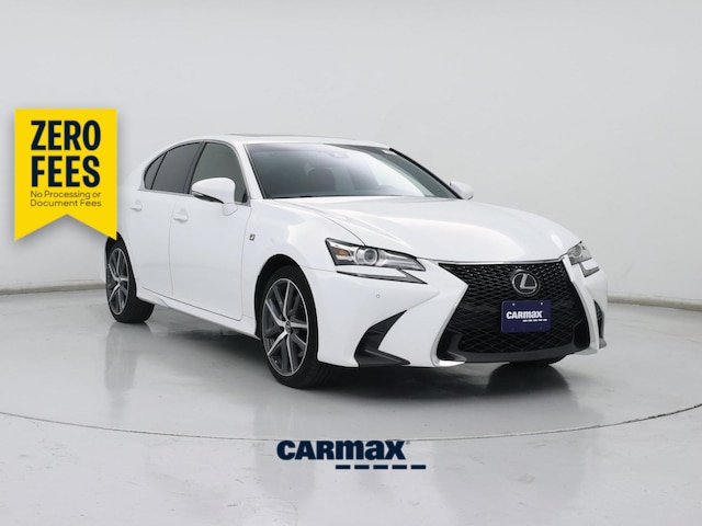White 2018 Lexus GS Sedan All-Wheel Drive Automatic