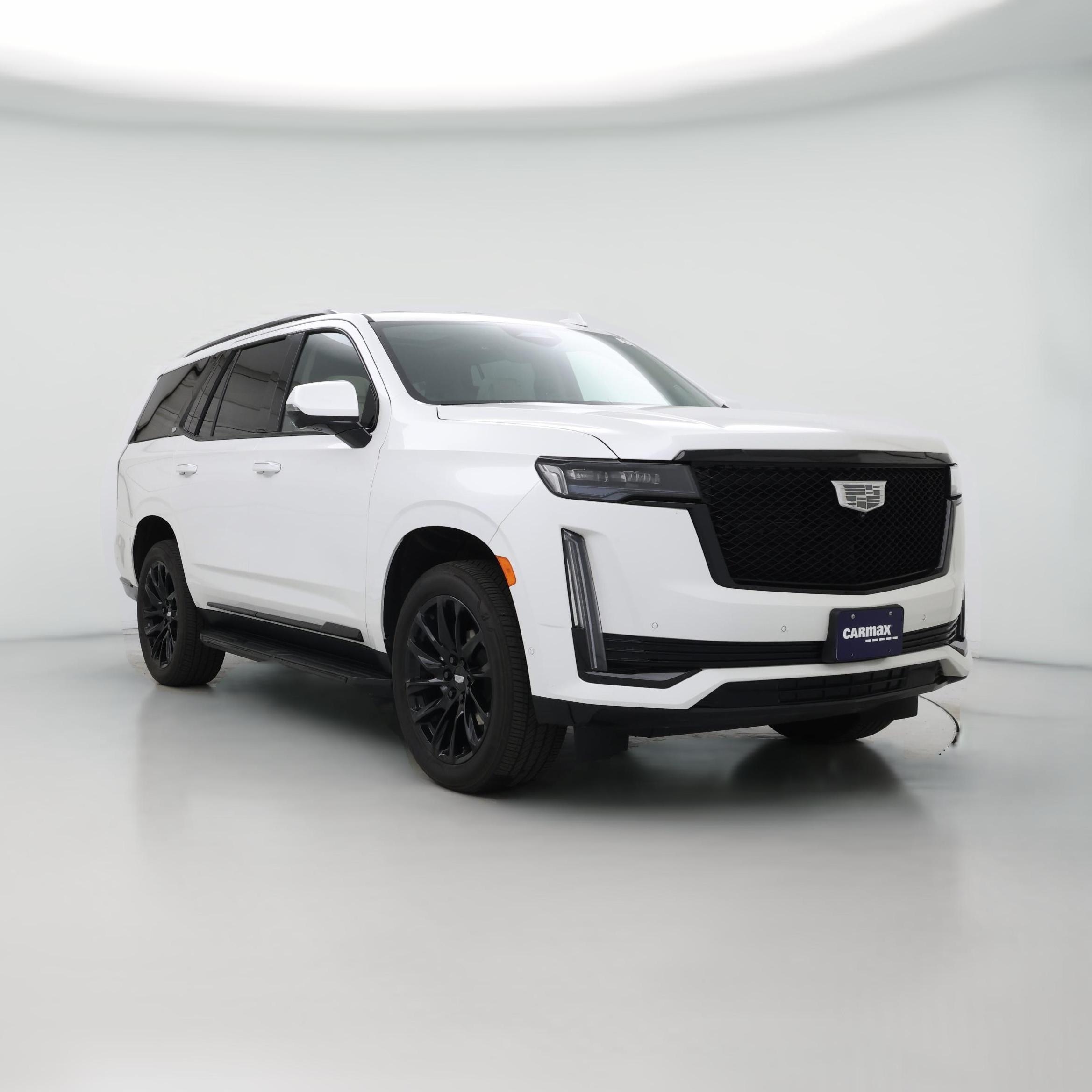 Used White Cadillac Escalade near me for sale