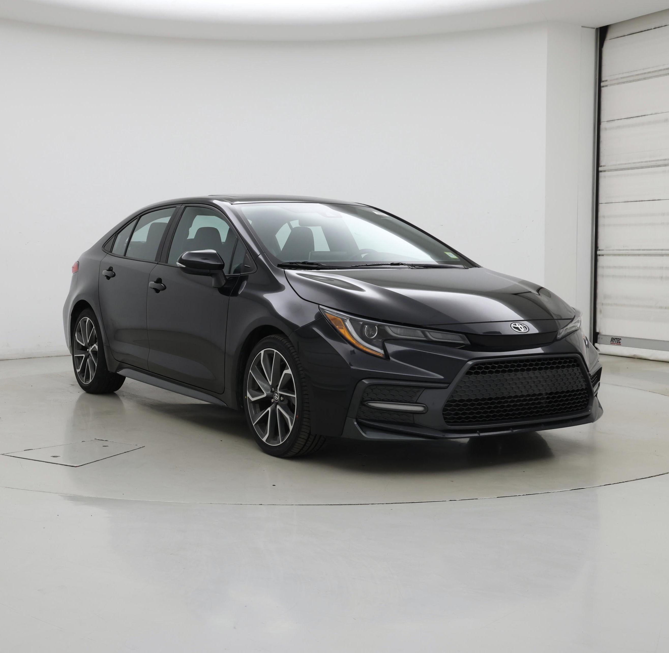 Black 2021 Toyota Corolla Sedan Front-Wheel Drive Automatic