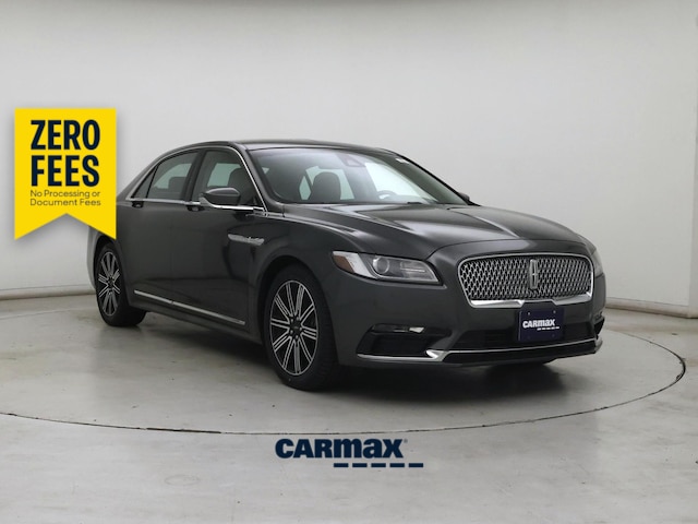 Gray 2018 Lincoln Continental Reserve AWD Sedan All-Wheel Drive Automatic