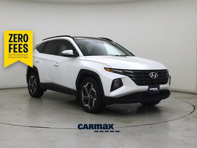 White 2022 Hyundai Tucson Hybrid SUV / Crossover All-Wheel Drive Automatic