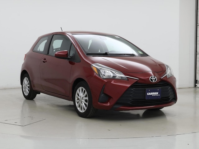 Red 2018 Toyota Yaris LE 2dr Hatchback Hatchback Front-Wheel Drive Automatic
