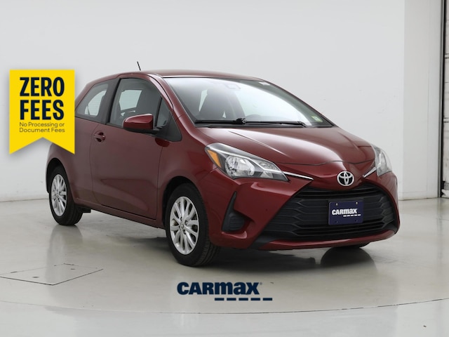 Red 2018 Toyota Yaris LE 2dr Hatchback Hatchback Front-Wheel Drive Automatic