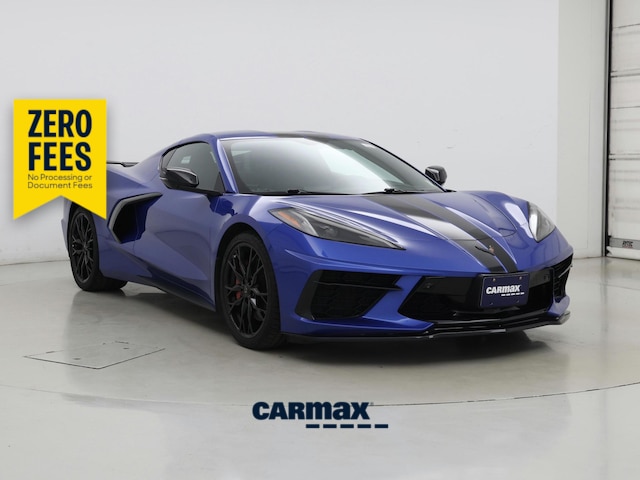 Blue 2023 Chevrolet Corvette Coupe Rear-Wheel Drive Automatic