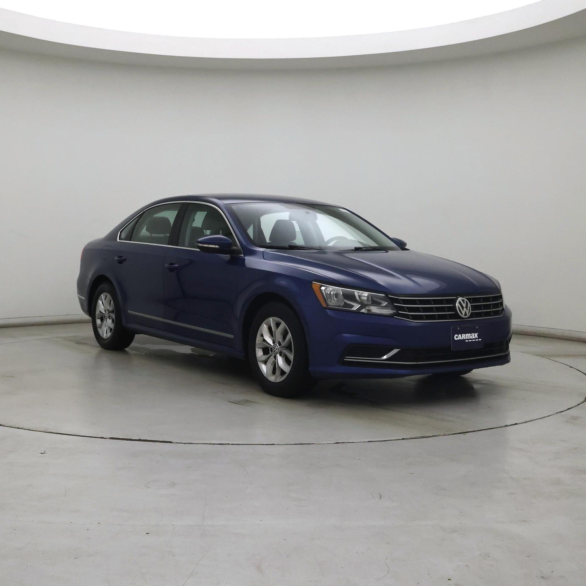 Blue 2017 Volkswagen Passat Sedan Front-Wheel Drive Automatic