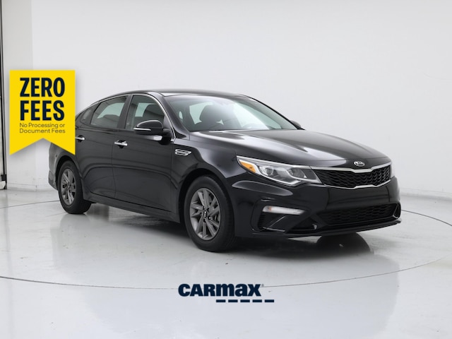 Black 2020 Kia Optima LX FWD Sedan Front-Wheel Drive Automatic