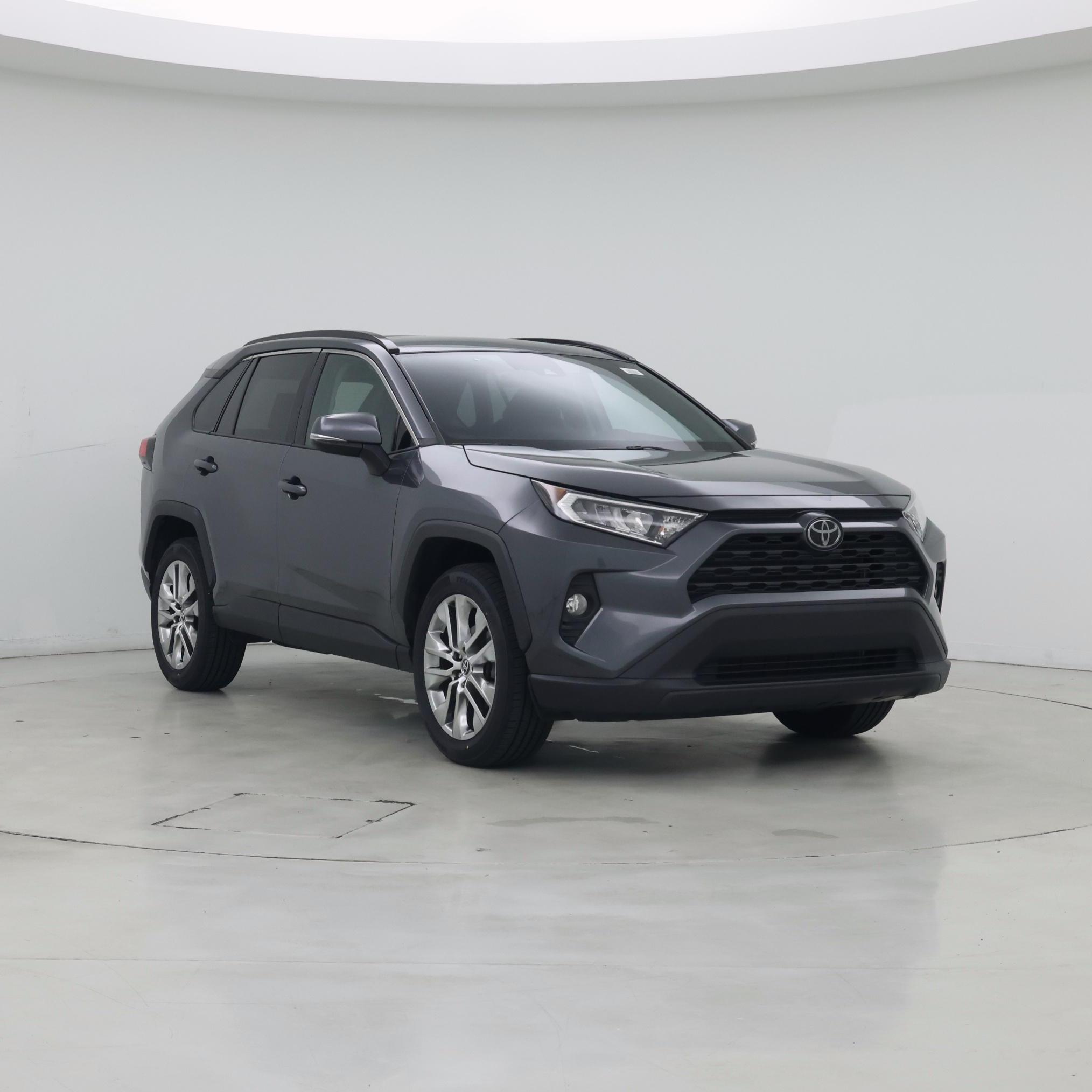 Gray 2020 Toyota RAV4 XLE Premium FWD SUV / Crossover Front-Wheel Drive Automatic