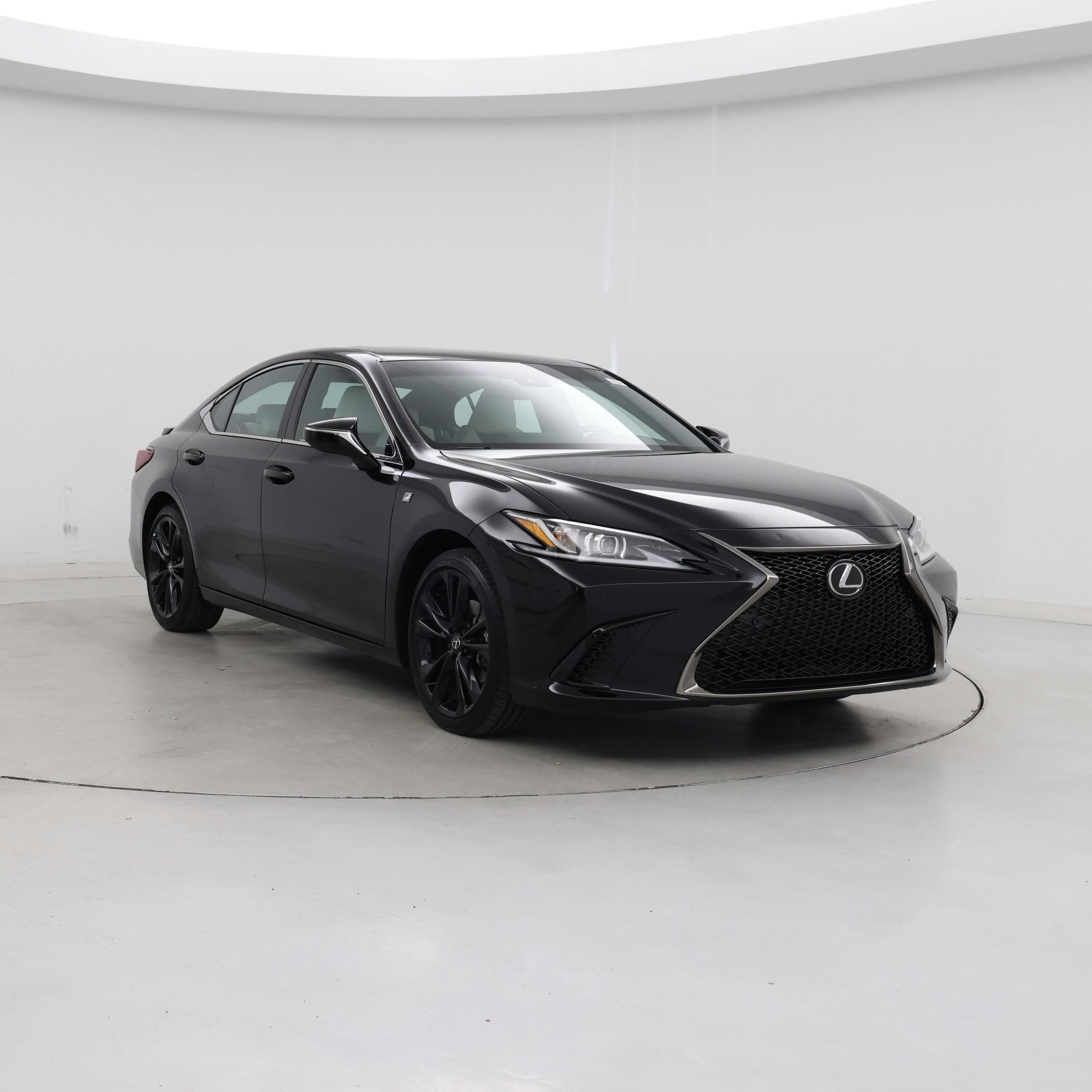 Black 2023 Lexus ES Sedan Front-Wheel Drive Automatic