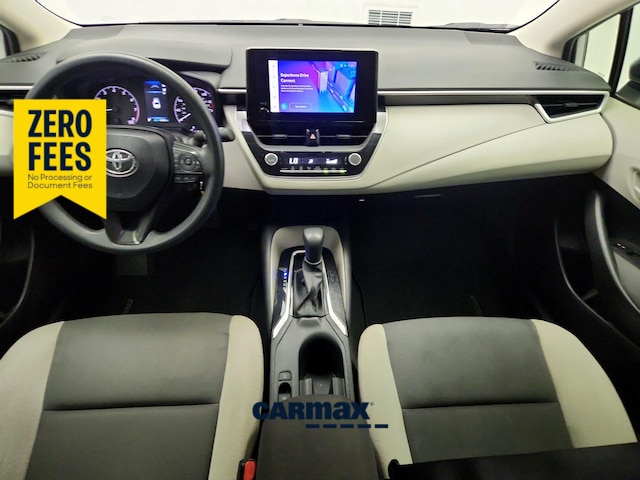 Silver 2025 Toyota Corolla LE FWD Sedan Front-Wheel Drive Automatic