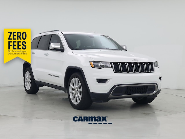White 2017 Jeep Grand Cherokee Limited SUV / Crossover 4X2 Automatic