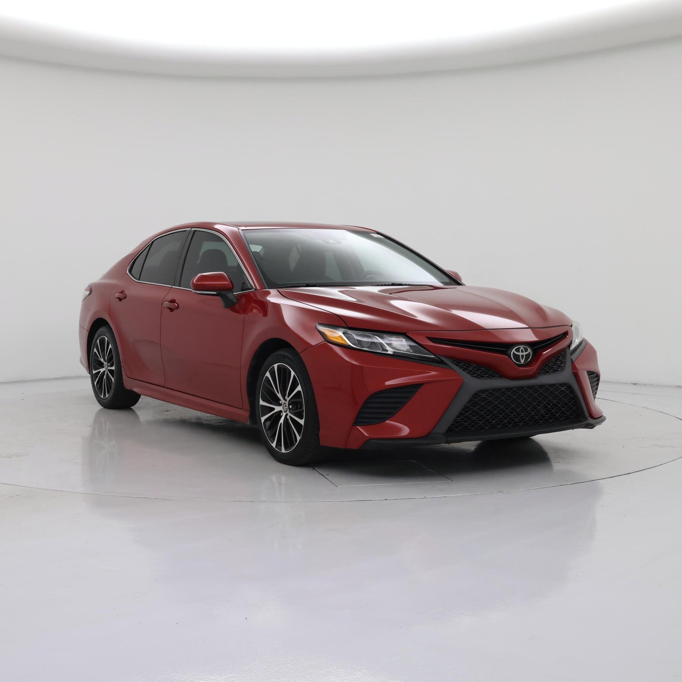 Red 2020 Toyota Camry SE FWD Sedan Front-Wheel Drive Automatic