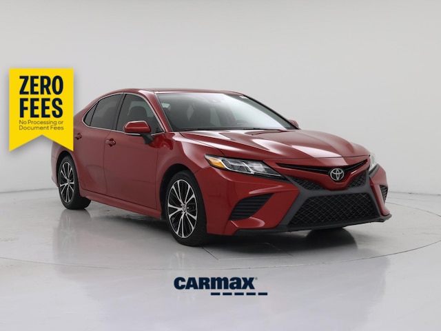 Red 2020 Toyota Camry SE FWD Sedan Front-Wheel Drive Automatic