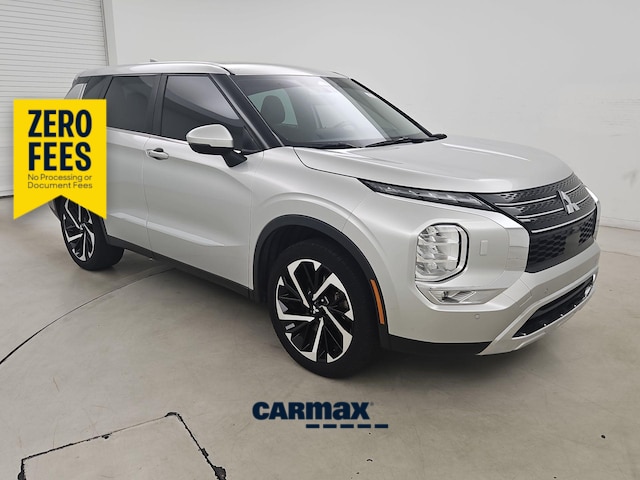 Silver 2022 Mitsubishi Outlander SUV / Crossover All-Wheel Drive Automatic