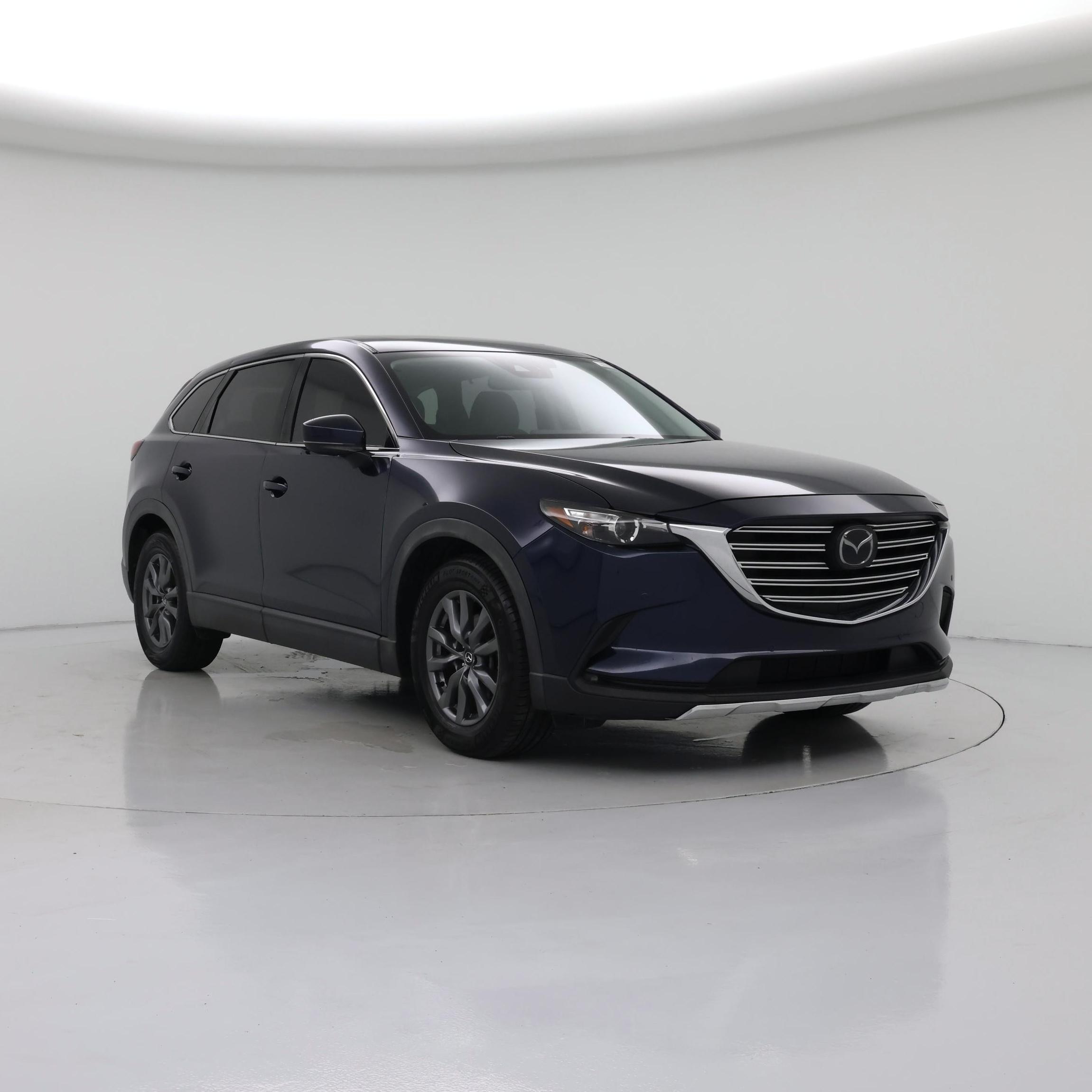 Blue 2021 Mazda CX-9 SUV / Crossover Front-Wheel Drive Automatic