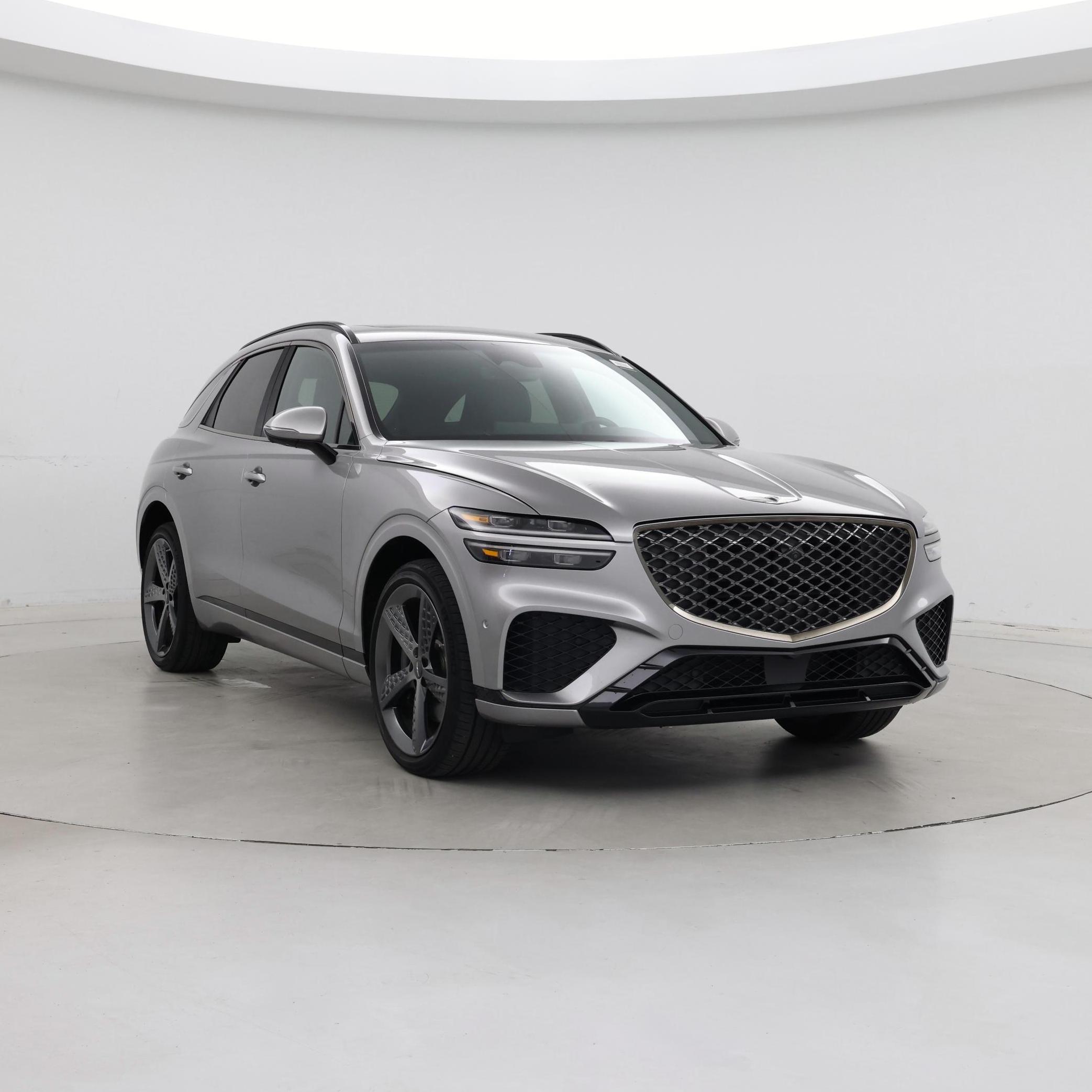 Silver 2022 Genesis GV70 3.5T Sport AWD SUV / Crossover All-Wheel Drive Automatic