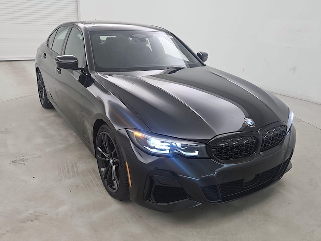 Black 2022 BMW 3 Series M340i RWD Sedan Rear-Wheel Drive Automatic