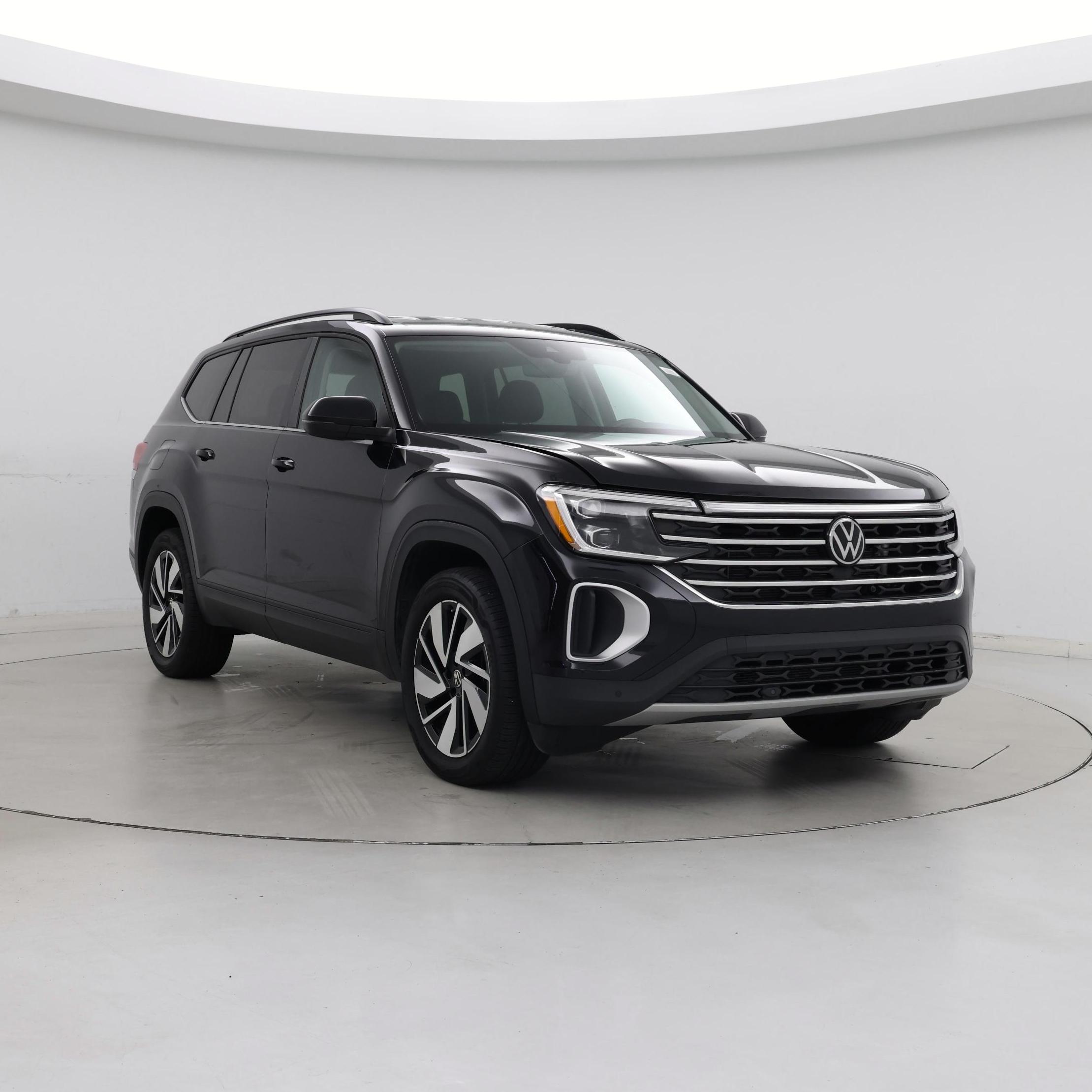 Black 2025 Volkswagen Atlas SE 4Motion with Technology SUV / Crossover All-Wheel Drive Automatic