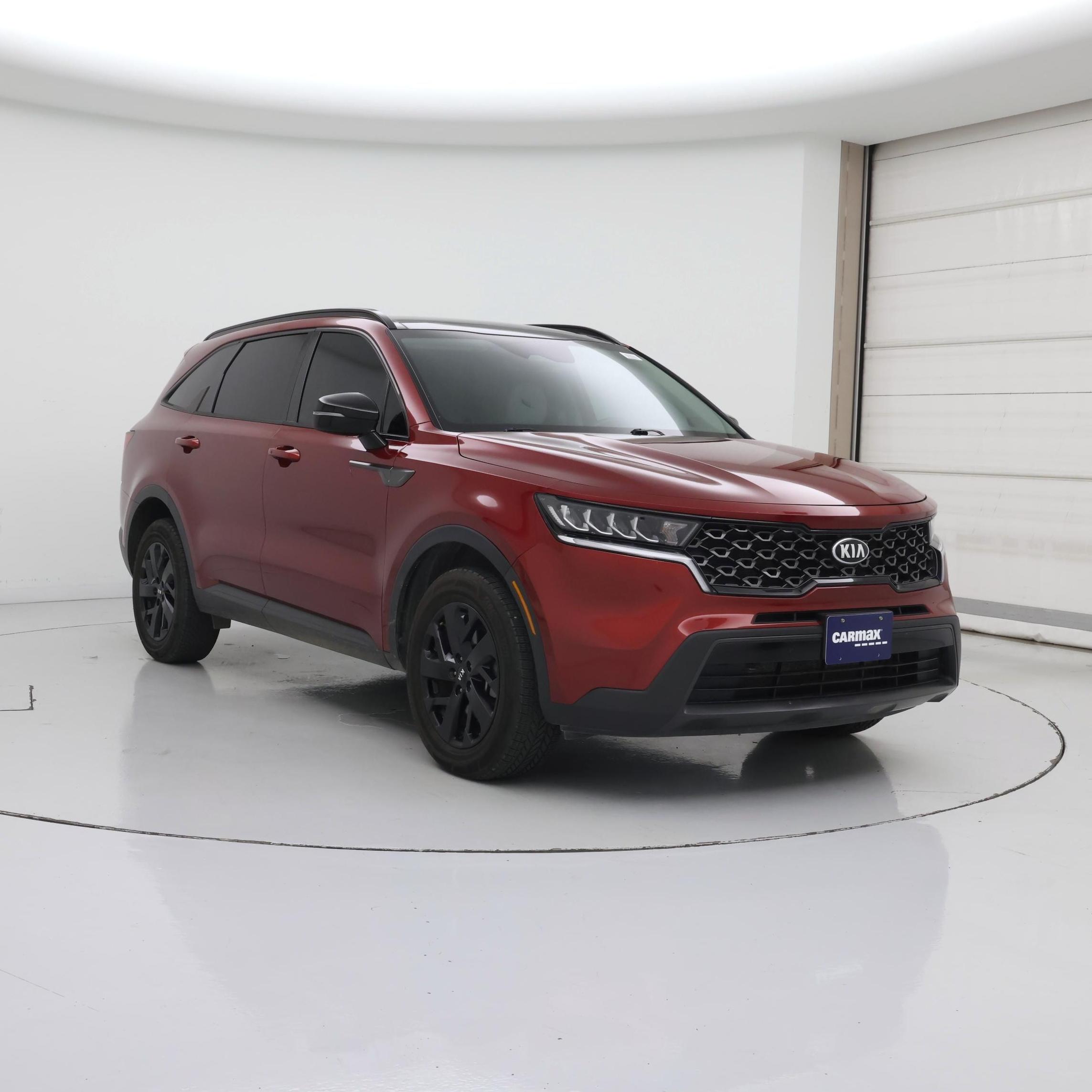 Red 2021 Kia Sorento SUV / Crossover All-Wheel Drive Automatic