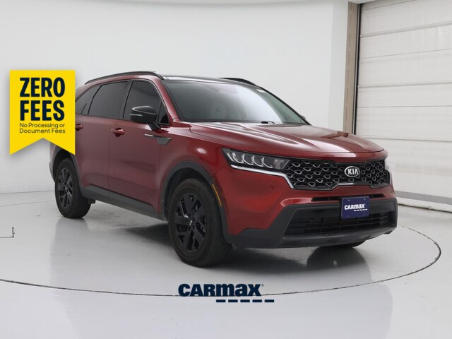 Red 2021 Kia Sorento SUV / Crossover All-Wheel Drive Automatic