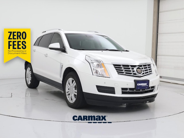 White 2015 Cadillac SRX SUV / Crossover Front-Wheel Drive Automatic