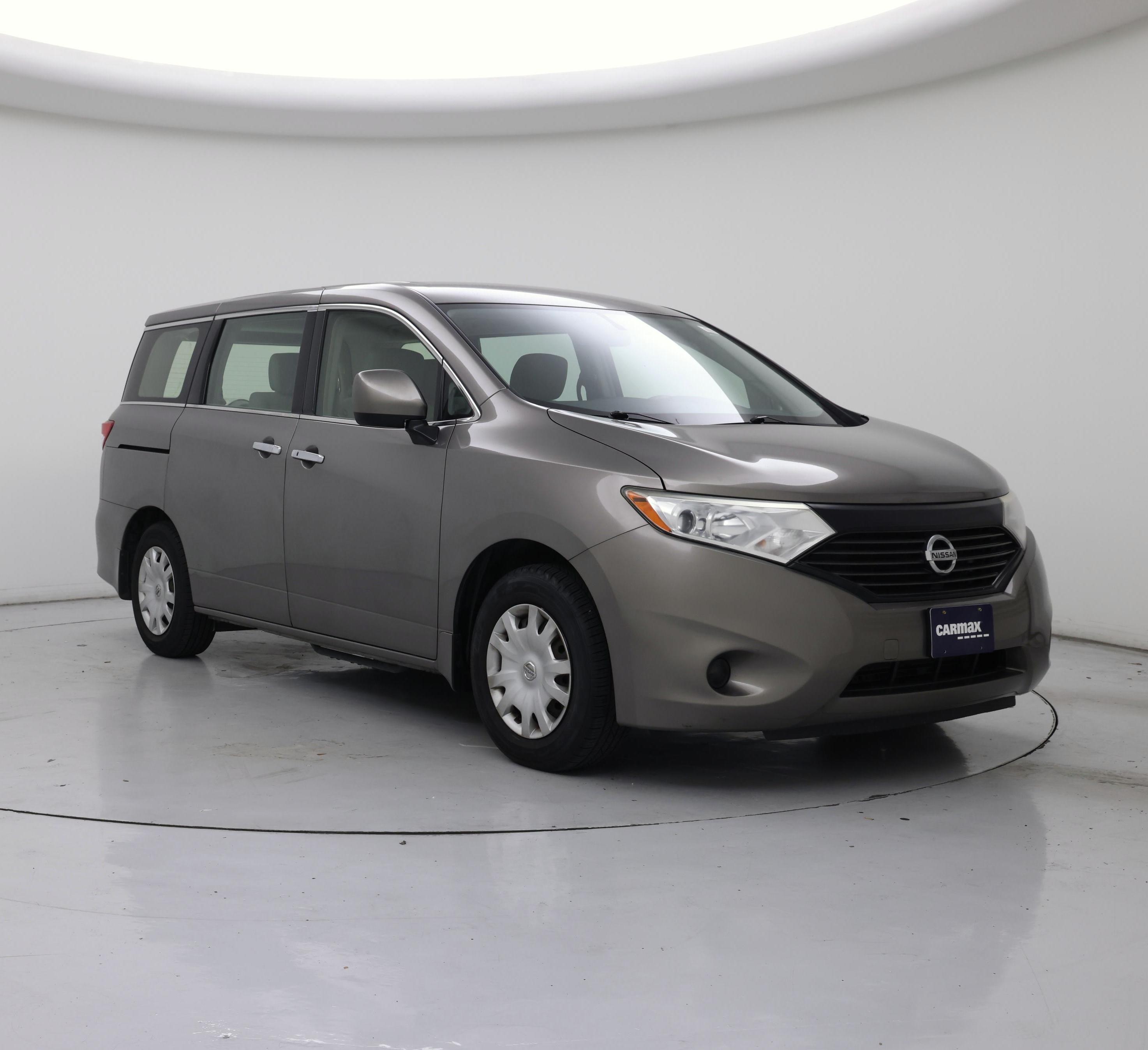 Gray 2015 Nissan Quest Minivan Front-Wheel Drive Automatic