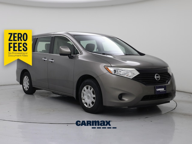 Gray 2015 Nissan Quest Minivan Front-Wheel Drive Automatic