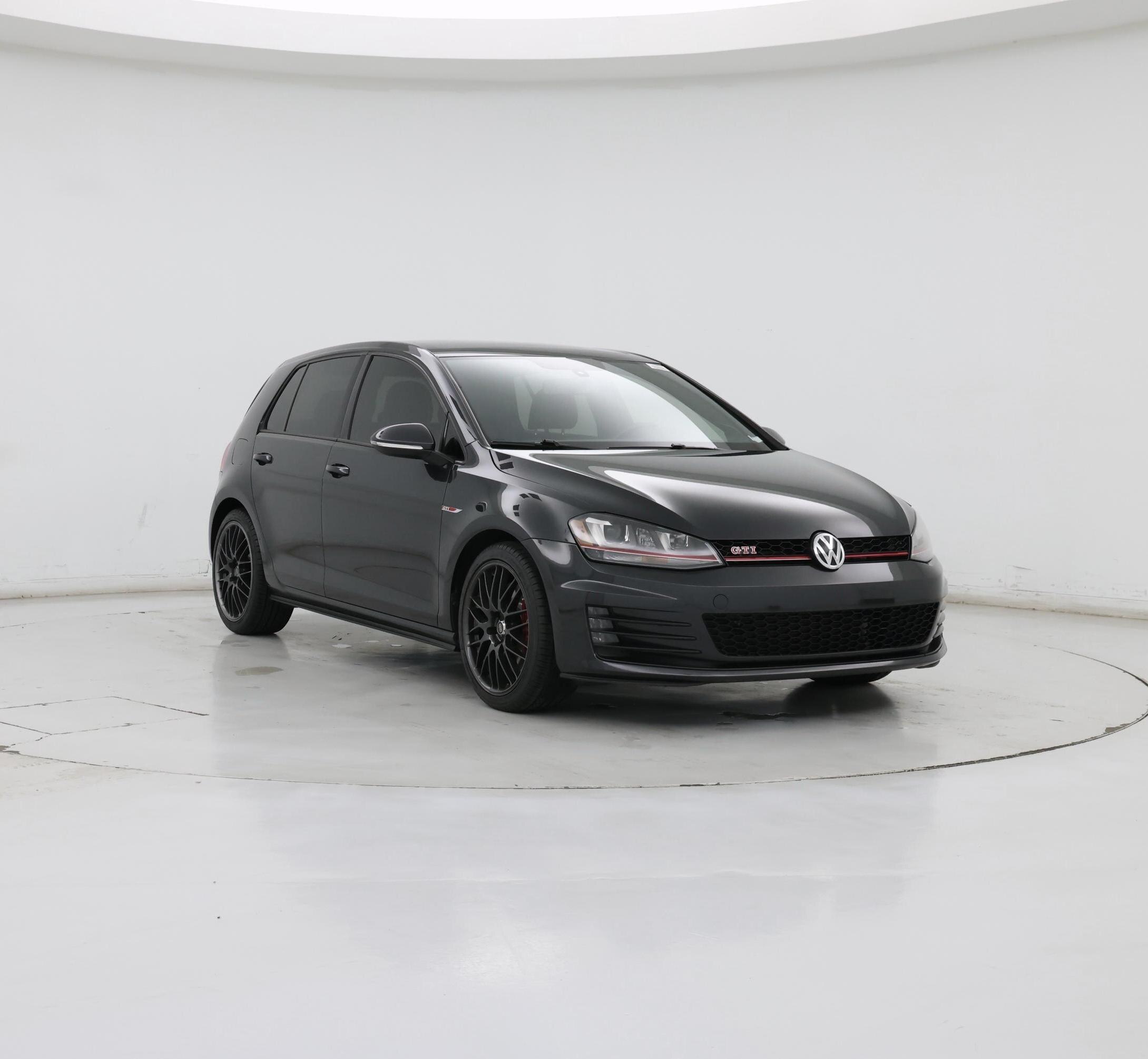 Gray 2017 Volkswagen Golf GTI Hatchback Front-Wheel Drive Manual