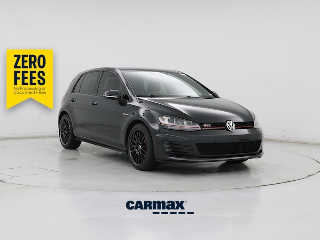 Gray 2017 Volkswagen Golf GTI Hatchback Front-Wheel Drive Manual