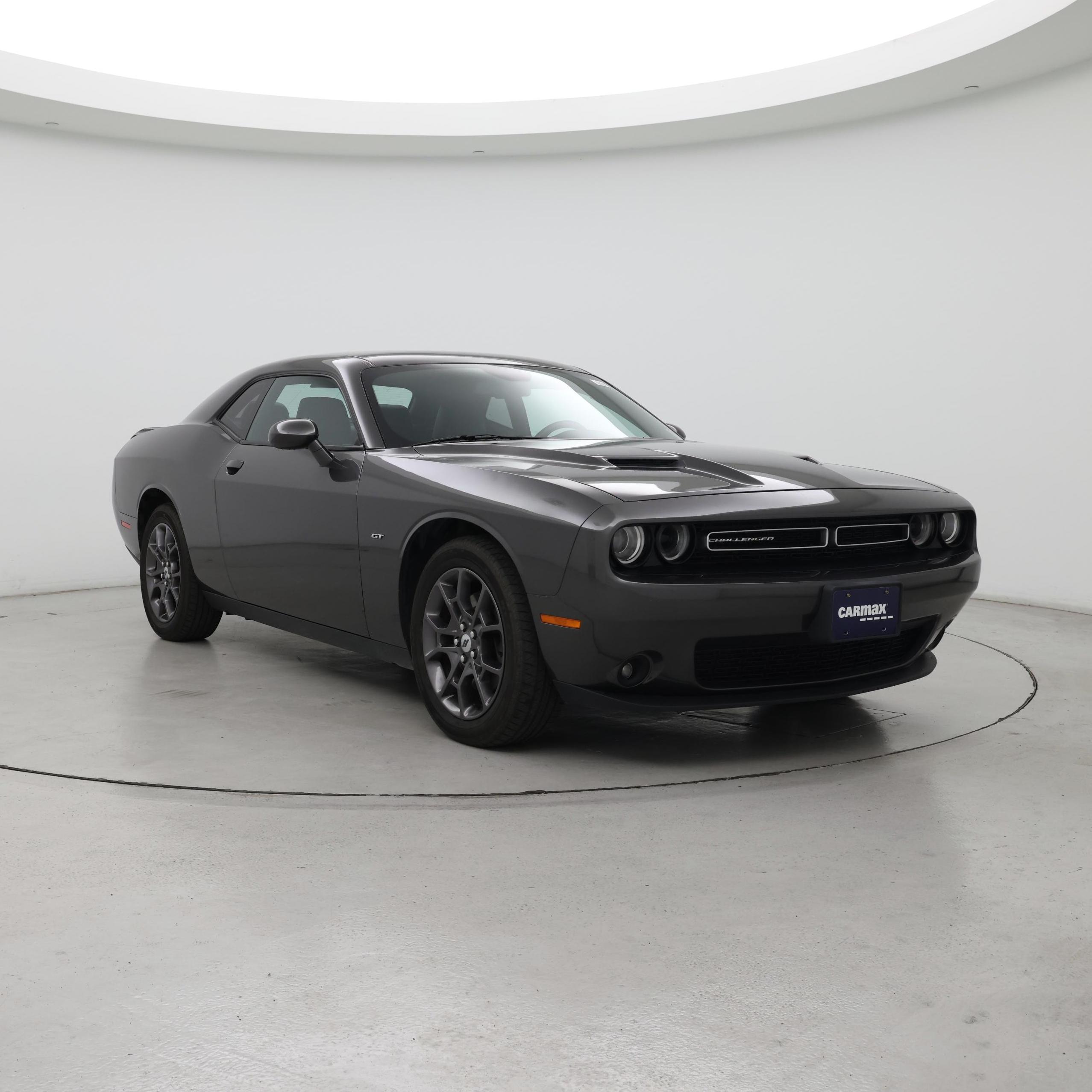 Gray 2018 Dodge Challenger Coupe All-Wheel Drive Automatic