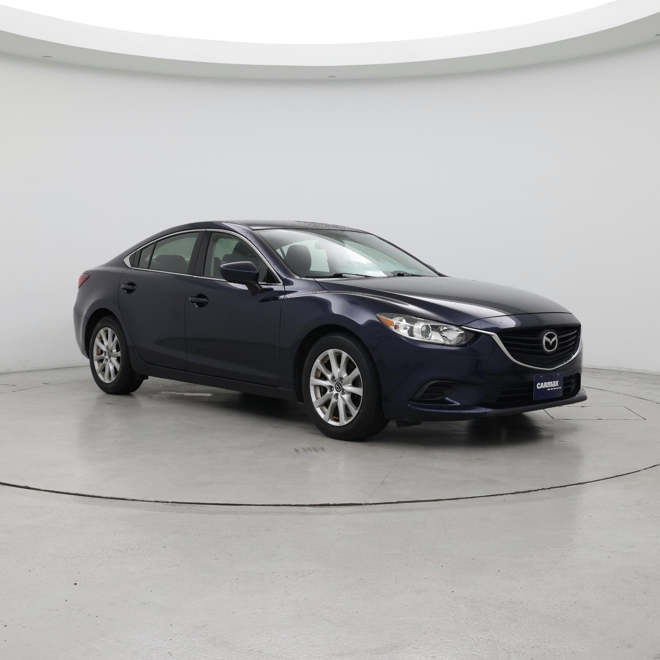 Blue 2016 Mazda MAZDA6 Sedan Front-Wheel Drive Automatic