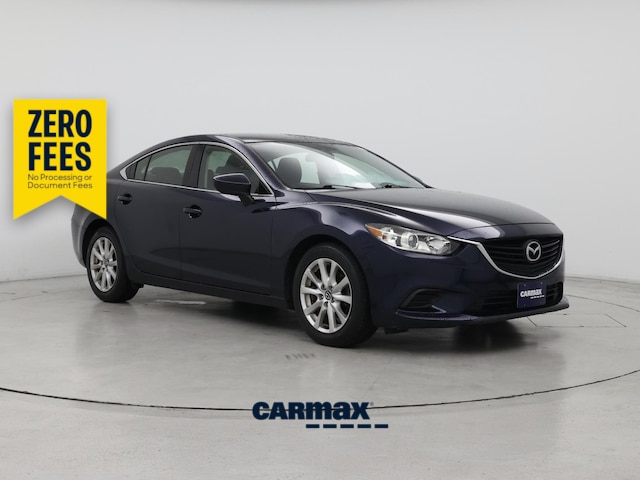 Blue 2016 Mazda MAZDA6 Sedan Front-Wheel Drive Automatic