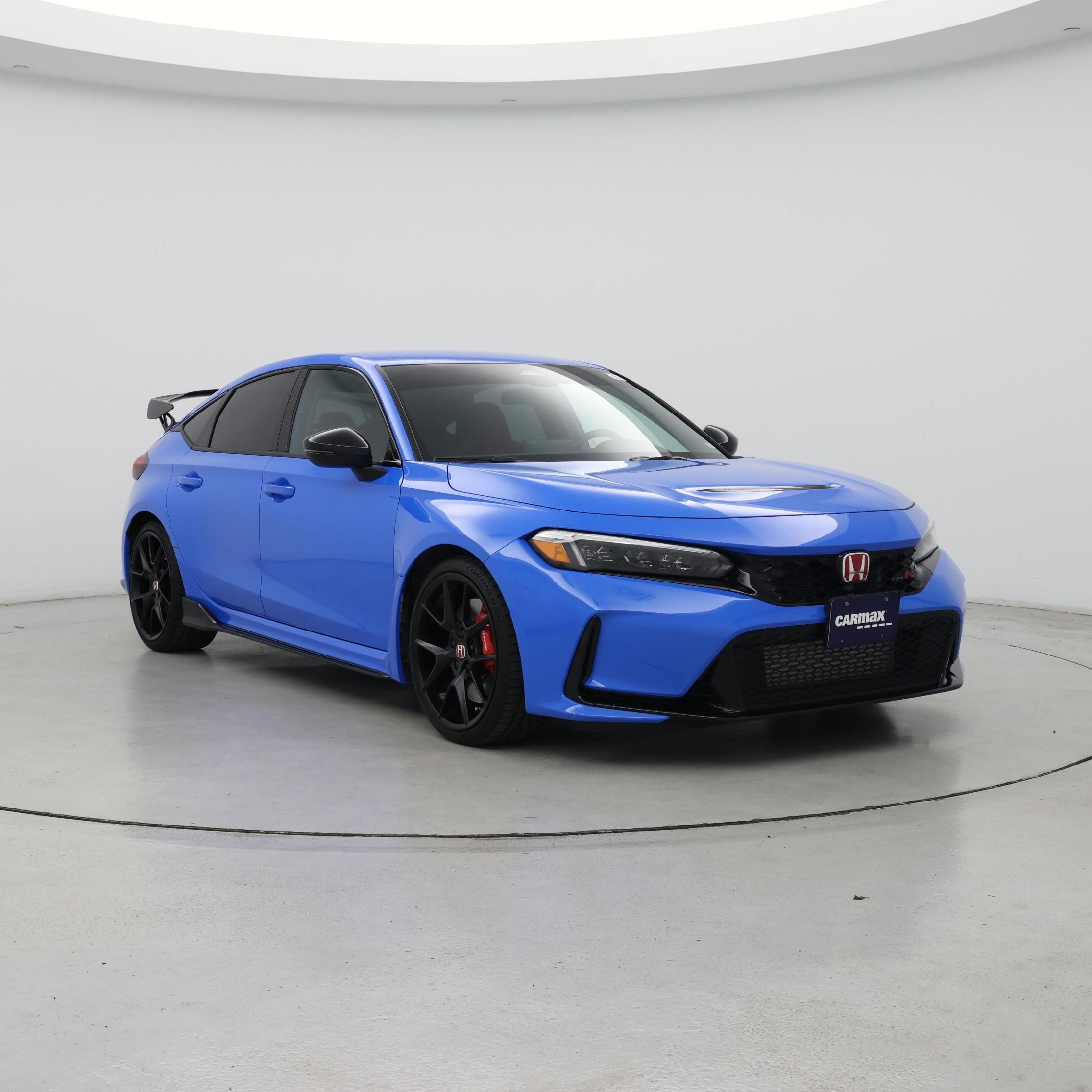 Blue 2024 Honda Civic Type R Hatchback Front-Wheel Drive Manual