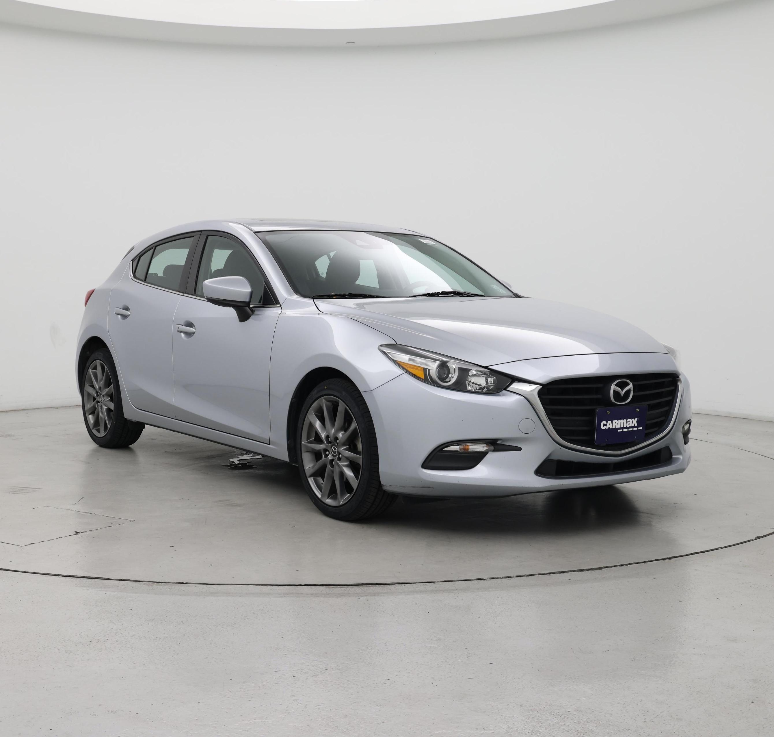 Silver 2018 Mazda MAZDA3 Hatchback Front-Wheel Drive Automatic