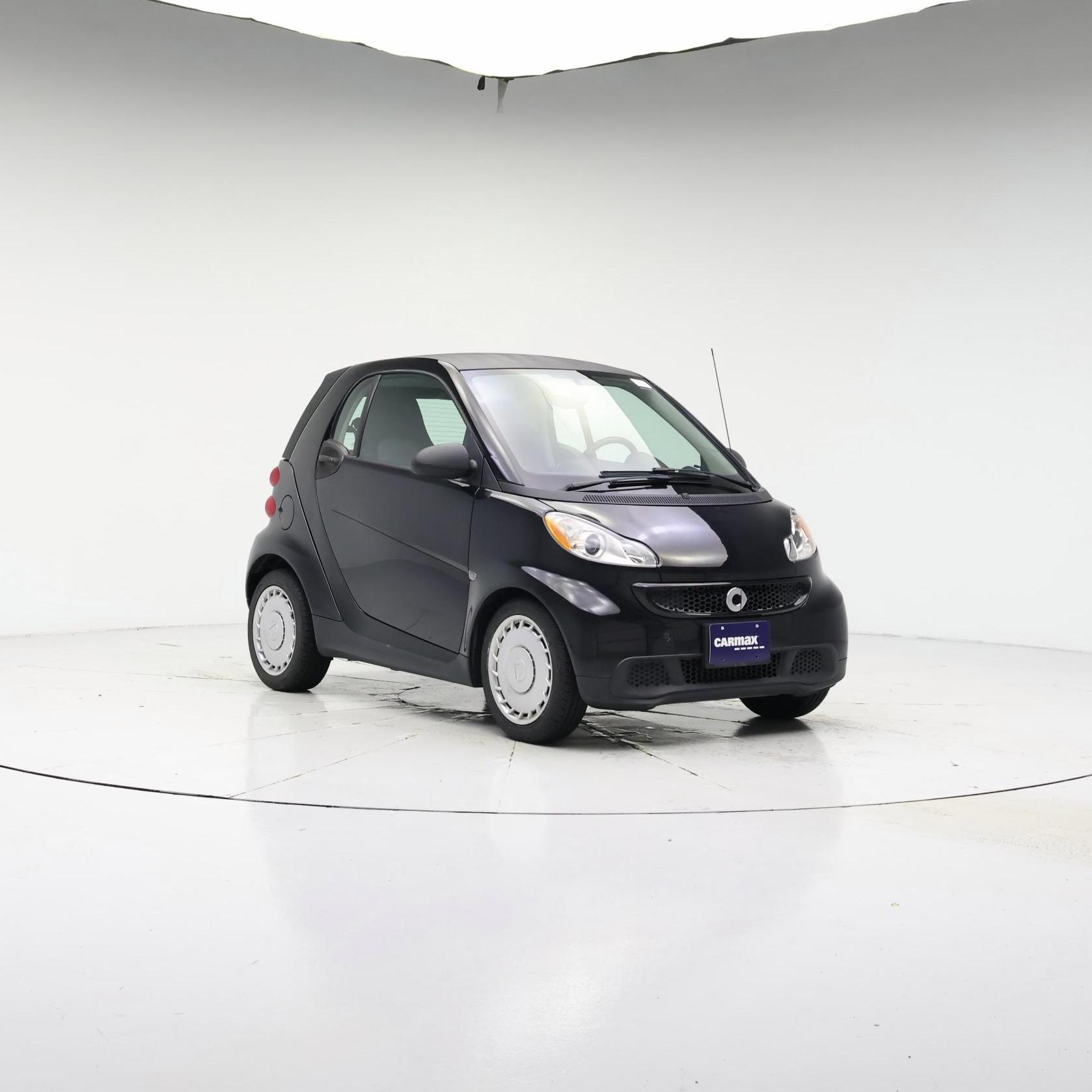 Black 2015 smart fortwo Hatchback Rear-Wheel Drive Automatic
