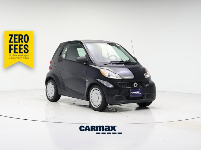 Black 2015 smart fortwo Hatchback Rear-Wheel Drive Automatic