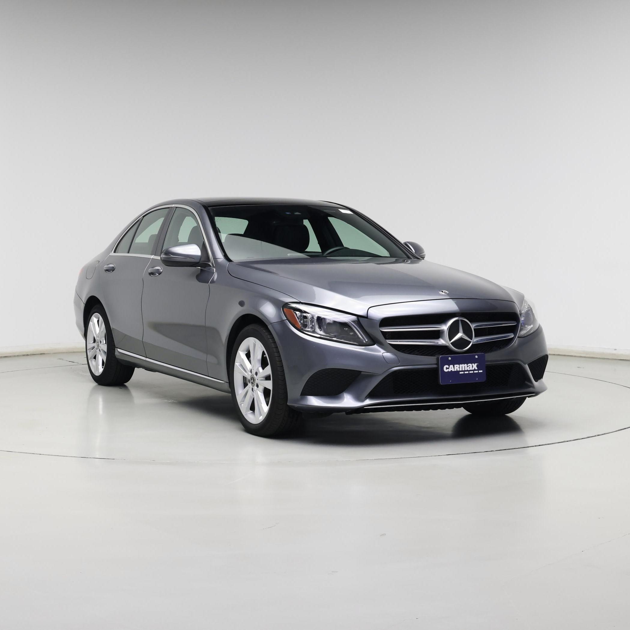Gray 2021 Mercedes-Benz C-Class Sedan All-Wheel Drive Automatic