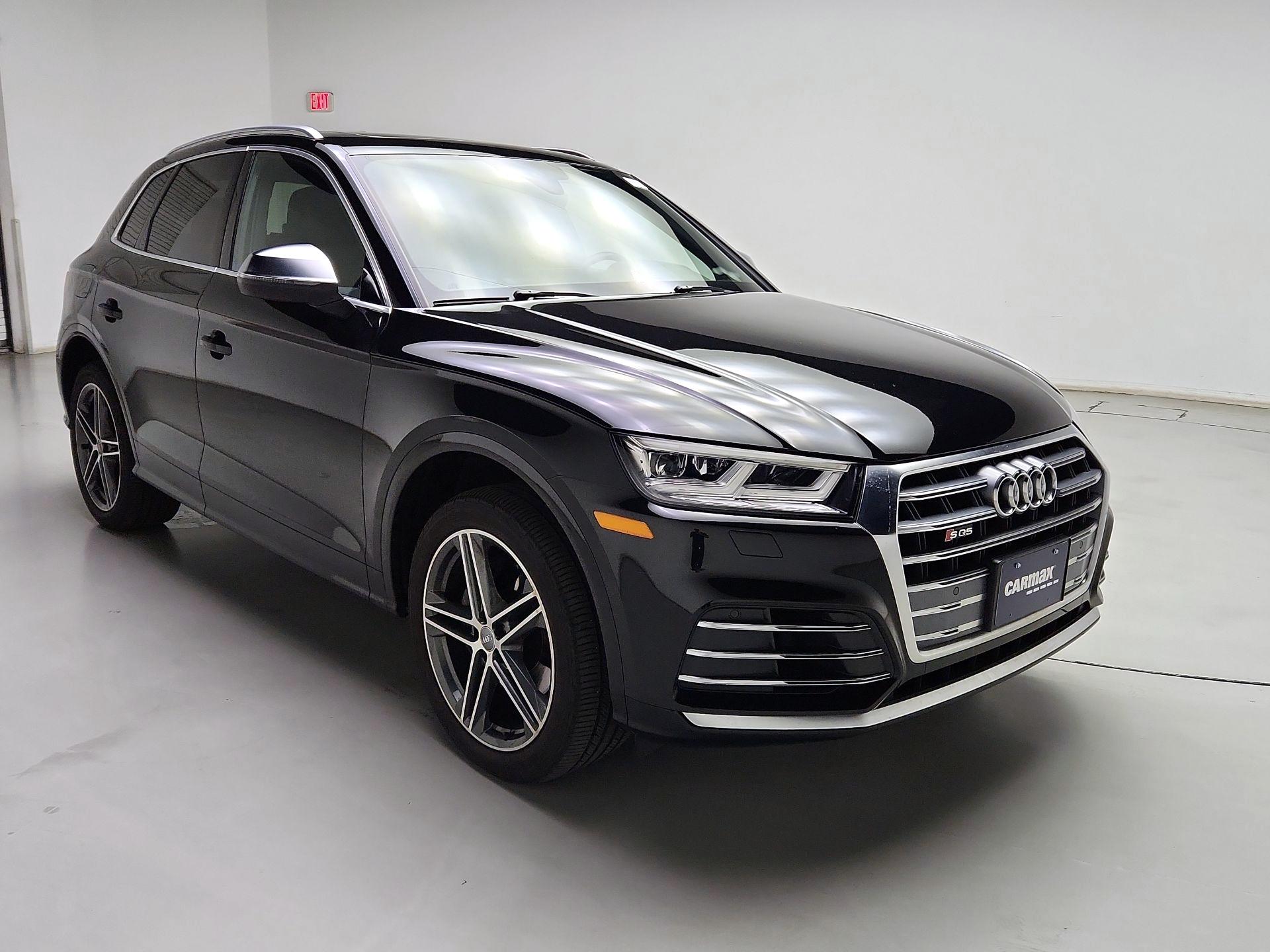 Black 2020 Audi SQ5 SUV / Crossover All-Wheel Drive Automatic