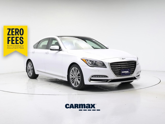 White 2018 Genesis G80 Sedan Automatic