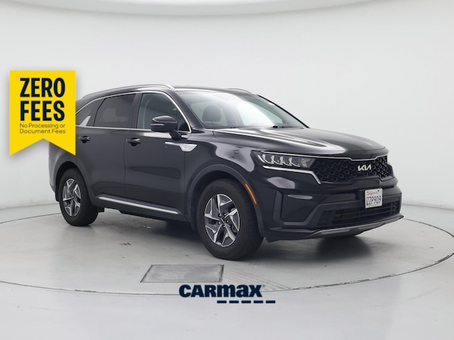 Black 2022 Kia Sorento Hybrid S FWD SUV / Crossover Front-Wheel Drive Automatic