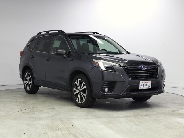 Gray 2023 Subaru Forester Limited Crossover AWD SUV / Crossover All-Wheel Drive Automatic
