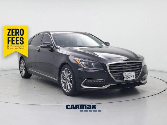 Black 2018 Genesis G80 Sedan Automatic